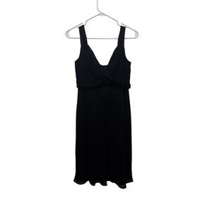 Vintage Jones Wear Women's Black Sleeveless Knee Length Dress Size 10‎